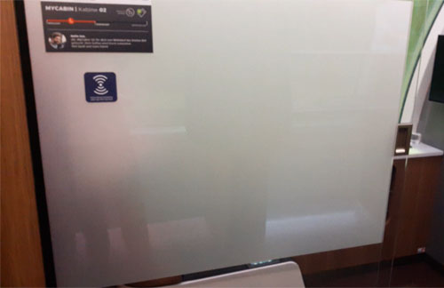 Inteligentna folia Gdańsk - w pociągu wyłączona